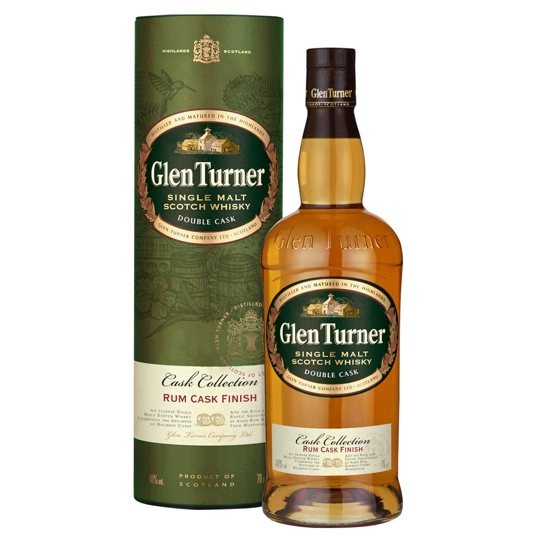 GLEN TURNER RUM CASK 40º 700 ML