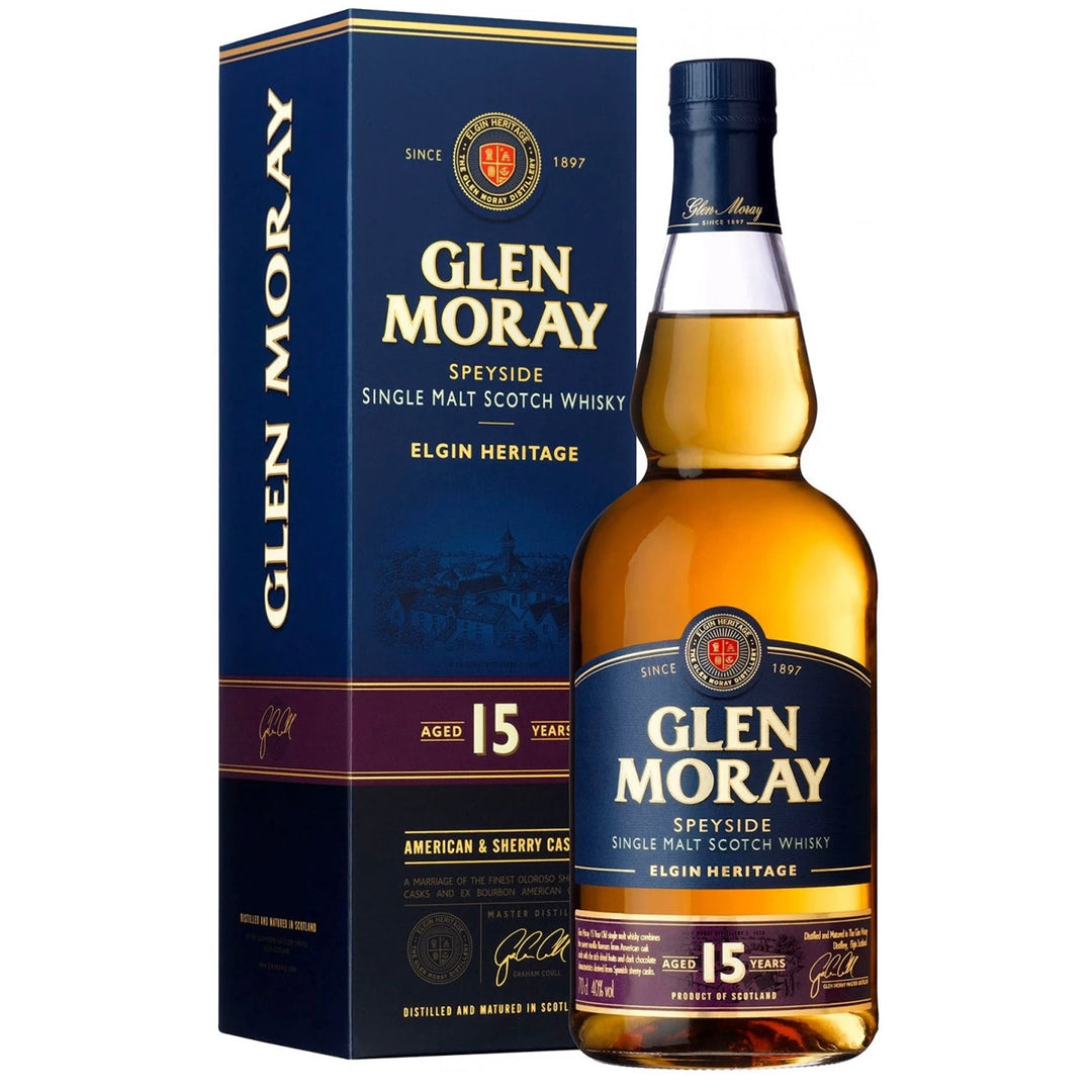 GLEN MORAY 15YO 40º 700 ML