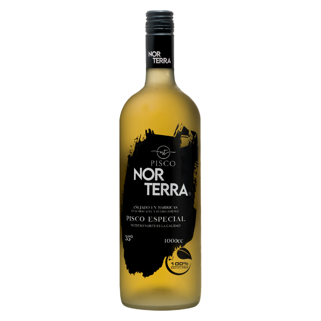 PISCO NORTERRA AÑEJADO 35º 1000 ML