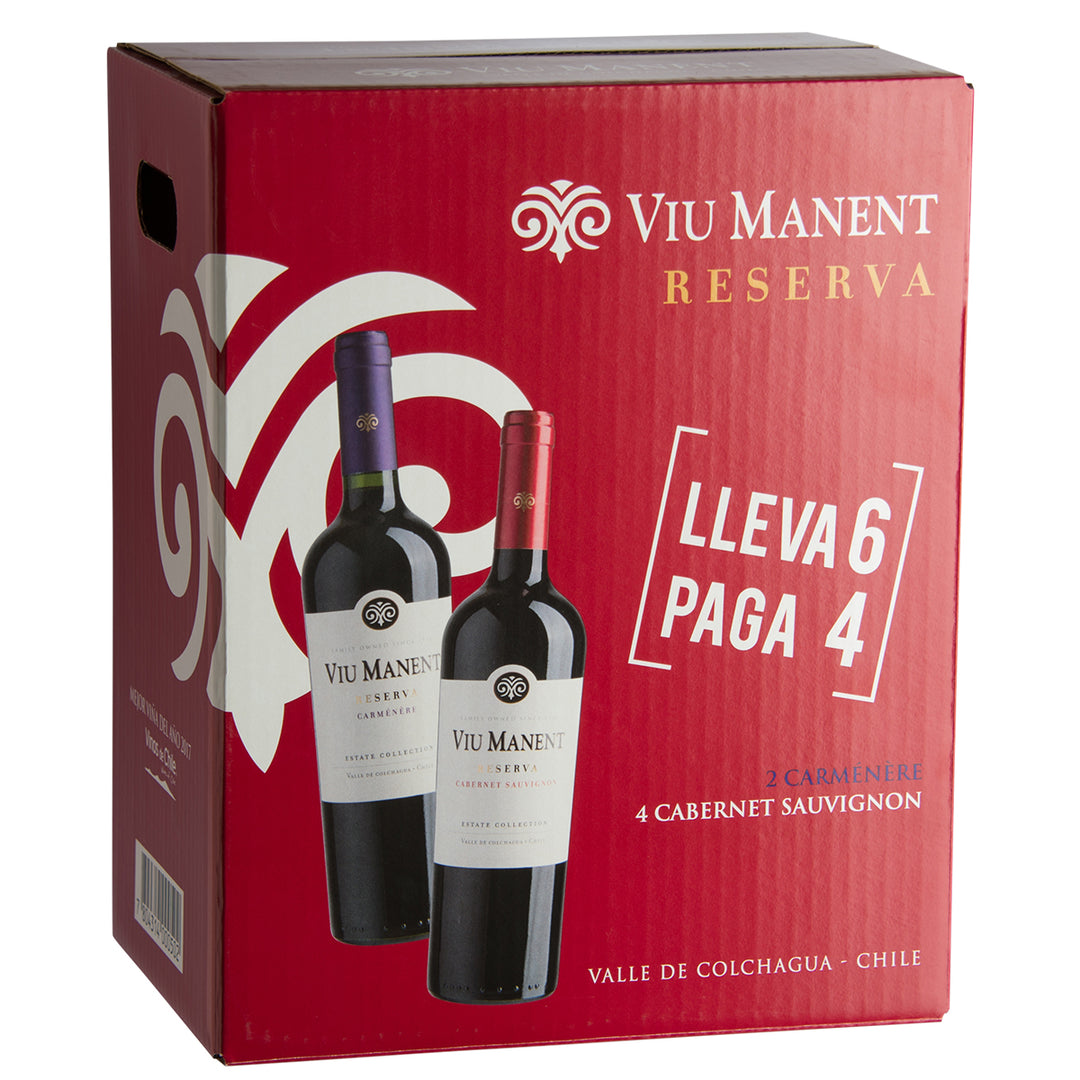 VIU MANENT PACK 6X4 ESTATE 4CS + 2CA 750 ML