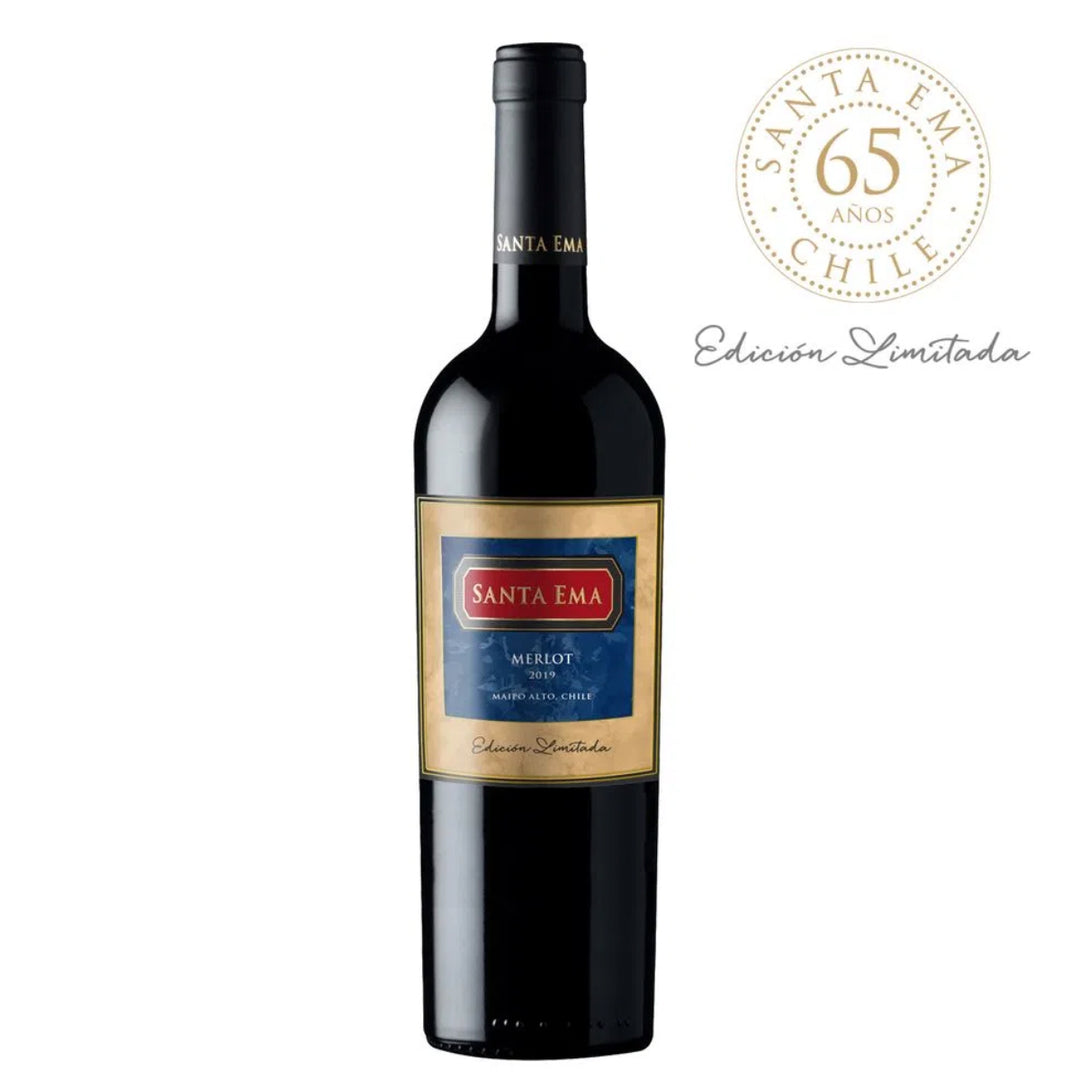 SANTA EMA MERLOT EDICION LIMITADA 65 AÑOS 750 ML