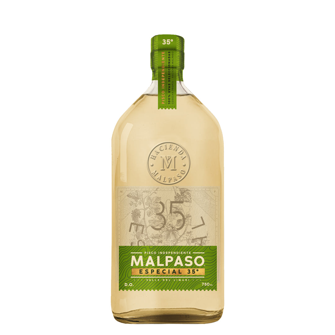 PISCO MAL PASO 35 GR 750 ML