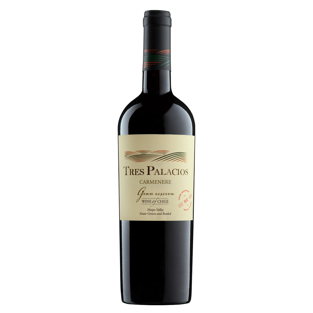 TRES PALACIOS GRAN RESERVA CARMENERE 750 ML