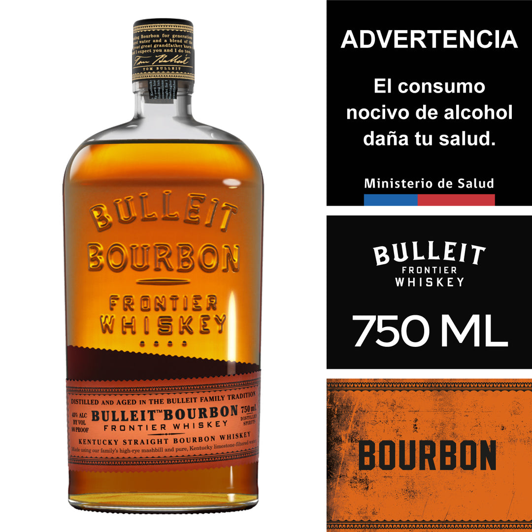 BULLEIT BOURBON 750 ML