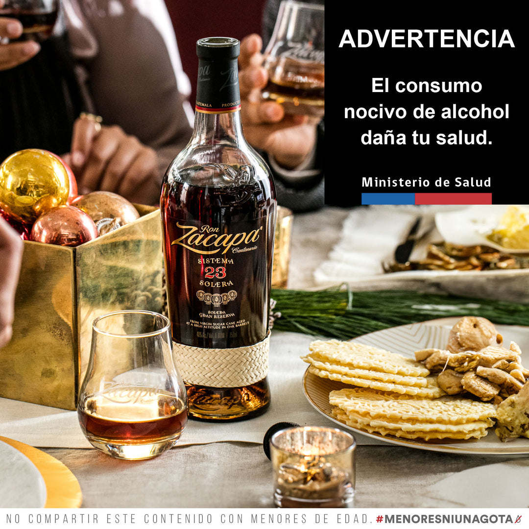 RON ZACAPA GRAN RESERVA 23 AÑOS 750 ML