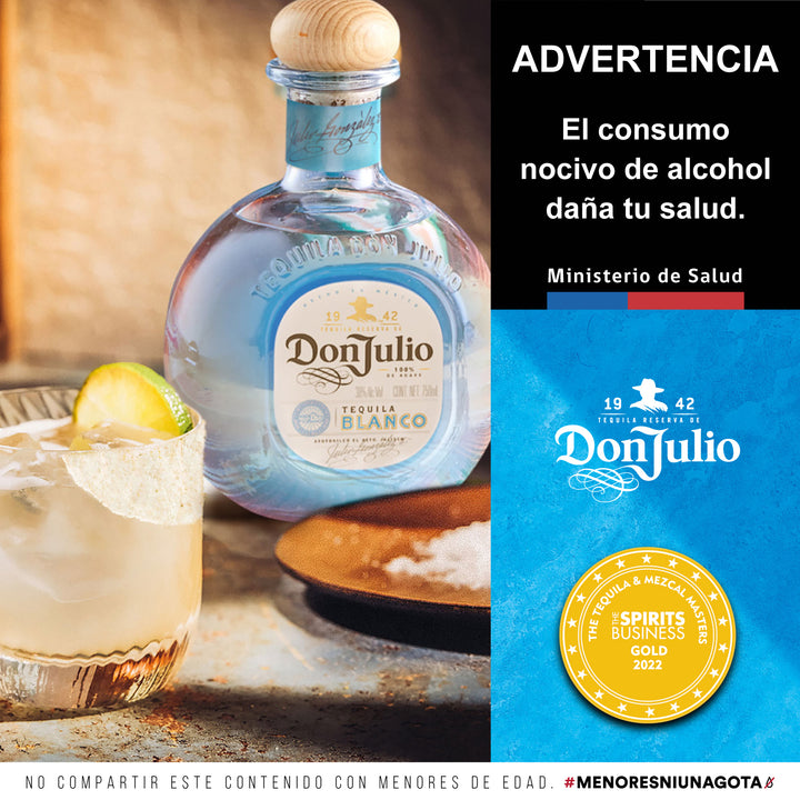 TEQUILA DON JULIO BLANCO 750 ML