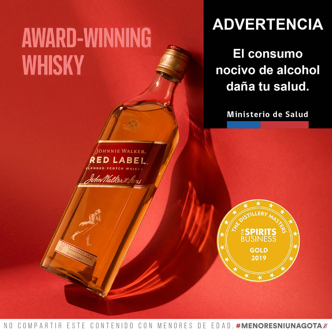 WHISKY JOHNNIE WALKER RED 40° 750 ML